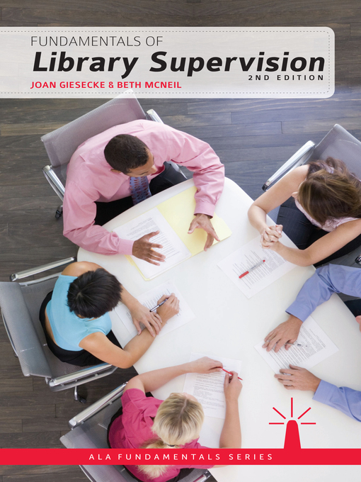 Cover image for Fundamentals of Library Supervision